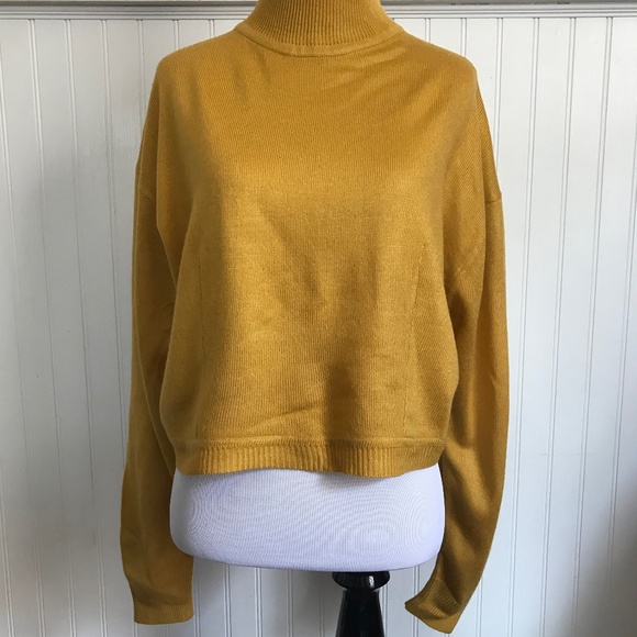 Express Sweaters - Compagnie Internationale Express mustard sweater S